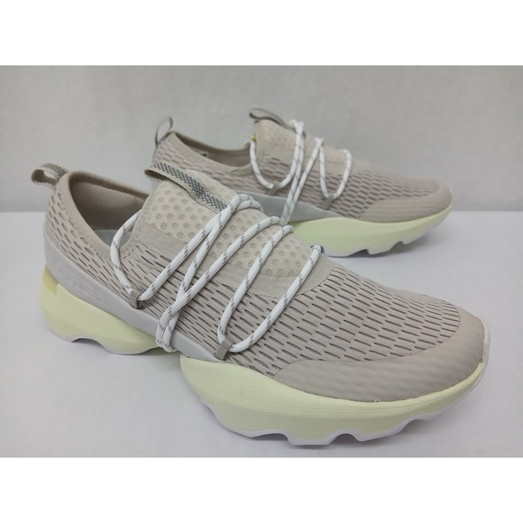 Sorel Kinetic Impact Lace Womens Size 9 NL4694-278 Beige Yellow Walking Shoes - Picture 2 of 10